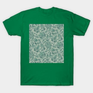 Christmas Sage Paisley T-Shirt